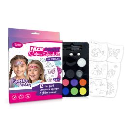   TyToo Sparkling Fantasy Arcfesték szett (6db mosaic sablonnal)