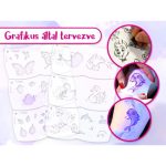 TyToo Sparkling Fantasy Arcfesték szett (6db mosaic sablonnal)