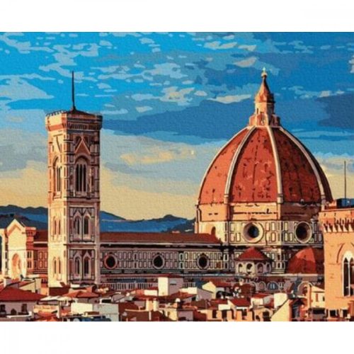 Firenze - számfestő keretre feszítve (40x50cm)