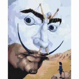 Salvador Dali - számfestő keretre feszítve (40x50cm)
