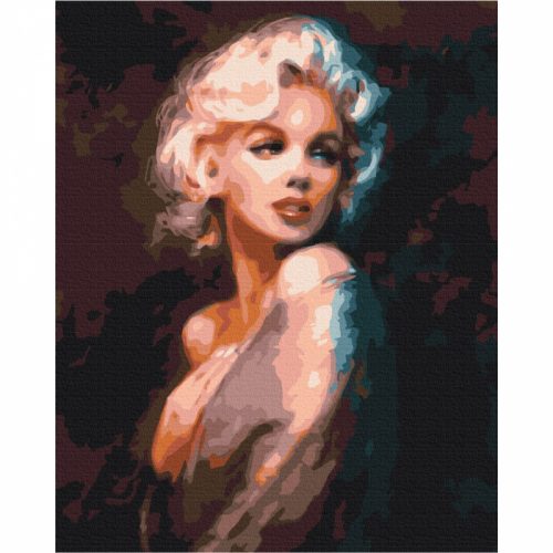 Monroe árnyéka - számfestő keretre feszítve (40x50cm)