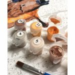 Tengeri élet (Iryna Ponna) - számfestő keretre feszítve (40x50cm)