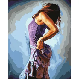   A szabadság ébredése - számfestő keretre feszítve (40x50cm)