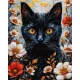 Arany lustaságművész - számfestő keretre feszítve arany festékkel (40x50cm)