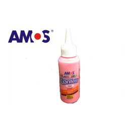 AMOS üvegmatrica festék 60ml, konfetti piros