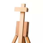 Festőállvány, tripód (3 lábú) bükkfa 