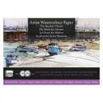 BAOHONG akvarellpapír tömb 300g/m2 18x26cm melegen préselt  - 20ív