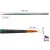 Ecset J1006R- 3/0 kör, szintetikus
