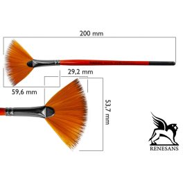 Ecset J1097FN- 4 legyezõ, szintetikus