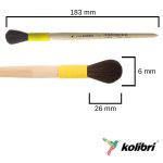 Moulder ecset no. 2 - műanyag hűvelyben - Kolibri 1110