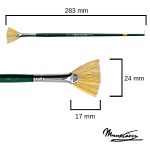 Munkácsy ecset, legyező sörte M430F-01