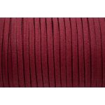 Hasított bőr (utánzat), 1,5 mm, bordó