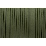 Hasított bőr (utánzat), 1,5 mm, oliva