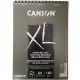 CANSON "XL" RECYCLE, természetes fehér, újra hasznosított,
savmentes rajzpapír-tömb, röv.old. spirálkötött, mikroperforált
160g/m2 50 ív A4