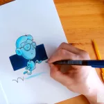 CANSON "XS'Mart Drawing Art" fehér rajzpapírtömb A4 150g/40ív