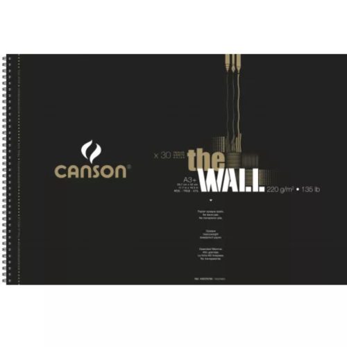 Canson "The Wall" marker tömb 220g/m2, 30 ív 29,7 x 43,7cm