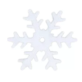 Fa hópehely fehér 5cm 25db/csg