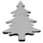 Fa fenyőfa fehér 2,5x3cm 50db/csg
