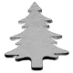 Fa fenyőfa fehér 2,5x3cm 50db/csg