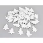 Fa fenyőfa fehér 2,5x3cm 50db/csg