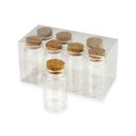 Üvegcse parafadugóval 3,7x7cm