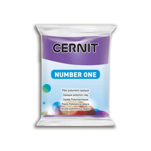 Süthető gyurma, Cernit N1, 56g, viola