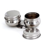 Palettaszilke dupla fém - csavaros kupakkal