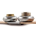 Palettaszilke dupla fém - csavaros kupakkal