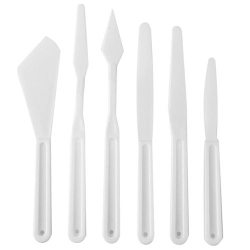 Festőkés szett 6db-os műanyag