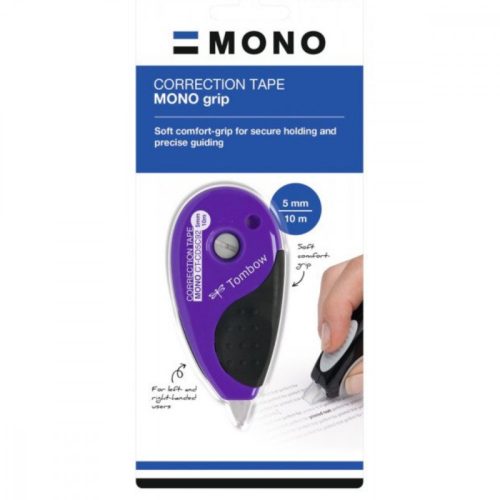 Tombow MONO Grip hibajavító, lila, 5mm