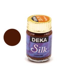 Deka Silk selyemfesték 25ml, rostbarna