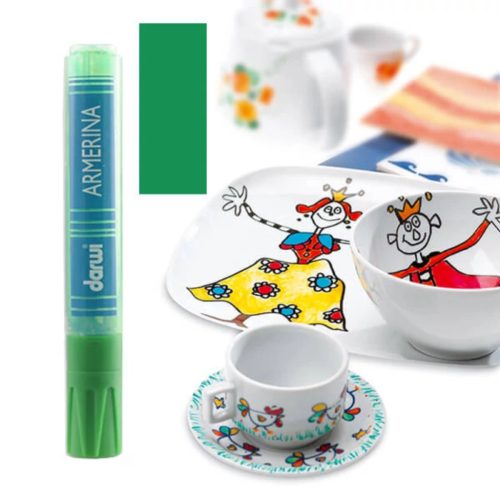 Porcelánfilc - Armerina 6ml, DARWI - 642 zöld