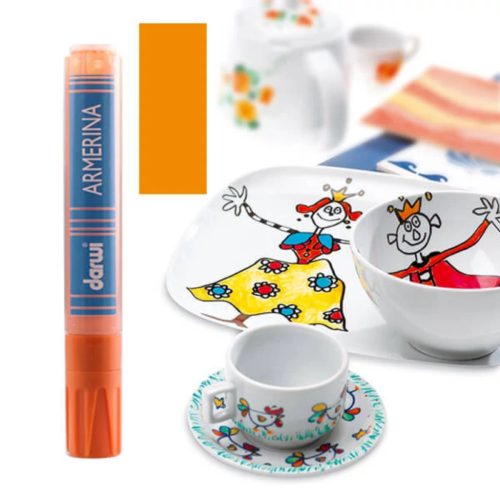 Porcelánfilc - Armerina 6ml, DARWI - 752 narancs