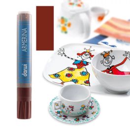 Porcelánfilc - Armerina 6ml, DARWI - 805 sötétbarna