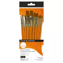 Daler-Rowney SIMPLY akril ecsetkészlet 10db