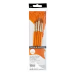 Daler Rowney Simply szintetikus rövidny. ecsetkészlet 5db-os