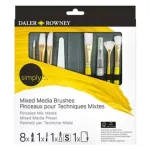 Daler Rowney Simply univerzális ecsetkészlet 10 db – vegyes technikához