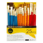 Daler-Rowney Simply Multi Technique ecsetkészlet, 25 db