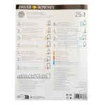 Daler-Rowney Simply Multi Technique ecsetkészlet, 25 db