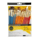Daler-Rowney Simply Multi Technique ecsetkészlet, 25 db