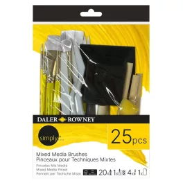 Daler-Rowney SIMPLY mixed media ecsetkészlet 25 db