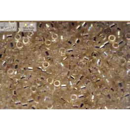 Delica gyöngy 11/0, DB0109, átl.krém AB, 4g