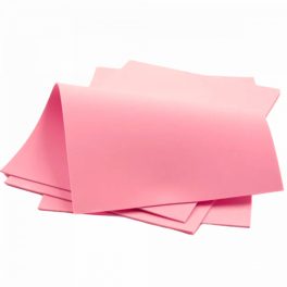 Dekorgumi rózsaszín, méret: A4