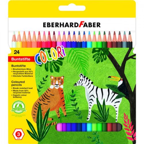 Eberhard Faber Colori színes ceruza készlet - 24db