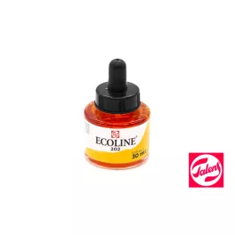   Talens Ecoline folyékony akvarell festék koncentrátum, 30ml, 202 - deep yellow