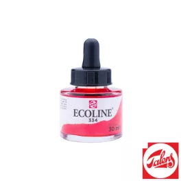   Talens Ecoline folyékony akvarell festék koncentrátum, 30ml, 334 - scarlet