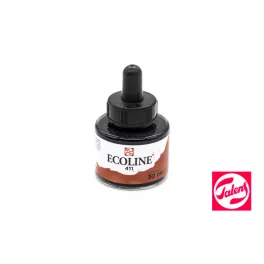   Talens Ecoline folyékony akvarell festék koncentrátum, 30ml, 411 - burnt sienna