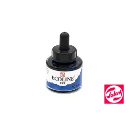   Talens Ecoline folyékony akvarell festék koncentrátum, 30ml, 506 - ultramarine deep