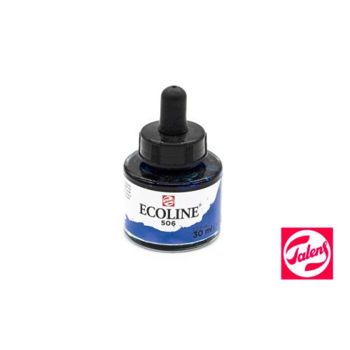 Talens Ecoline folyékony akvarell festék koncentrátum, 30ml, 506 - ultramarine deep