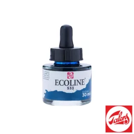   Talens Ecoline folyékony akvarell festék koncentrátum, 30ml, 533 - indigo